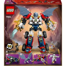 LEGO® NINJAGO® Zane'in Ultra Kombo Mech’i 71834 - 9 Yaş & Üzeri Çocuklar için Yaratıcı Oyuncak Yapım Seti (1187 Parça)
