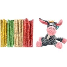 100'LÜ Munchy Ödül Çubuğu+Sevimli Peluş Oyuncak