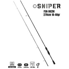 Fujin Sniper 270CM 10-40GR Spin Kamış FSN-902M