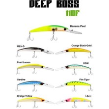 Fujin Deepboss 110F 16GR Maket Balık 238 Banana Peel