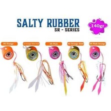 Fujin Salty Rubber 140GR Sr Serisi Tai Rubber Set 10 Orange Glow Sr-21