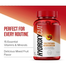 Muscletech Hydroxycut Vitamin Gummies - 99% Caffeine Free 90 Gummies