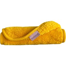 Saahana Tekrar Kullanılabilir Makyaj,Yüz,Cilt ve Maske Temizleyici Havlu/Mikrofiber Temizleme Mendili Hardal