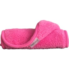 Saahana Tekrar Kullanılabilir Makyaj,Yüz,Cilt ve Maske Temizleyici Havlu/Mikrofiber Temizleme Mendili Pembe