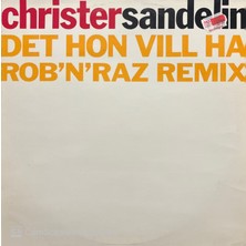 Christer Sandelin – Det Von Vill Ha  (Lp Plak)