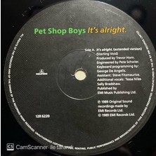 Pet Shop Boys – It's Alright  (Lp Plak)