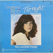 Marlene Ricci – Tonight  (Lp Plak)