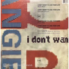 B Angie B - I Don't Want To Lose Your Love Maxi Single  (Lp Plak)