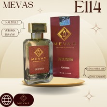 Mevas Kozmetik E114 Erkek Parfüm 50 ml Edp
