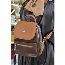 Vera Çanta Nas Bag Kadın Sırt Çantası Çift Gözlü Spor Şık Çanta