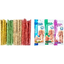 100'LÜ Munchy Ödül Çubuğu+3 Adet Köpek Ödül 4 Lü Dentaplus 80 gr