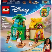 LEGO® │ Disney Moana’nın Ada Eğlencesi 43260 - 5 Yaş & Üzeri Çocuklar için Yaratıcı Oyuncak Yapım Seti (175 Parça)