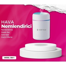 Kensa Hm-1 300 ml Ulrasonik Hava Nemlendirici Buhar Makinesi ve Aroma Difüzörü