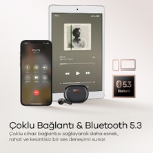 Soundpeats Air4 Pro Siyah Aptx Kablosuz Bluetooth 5.3 Hibrit Gürültü Engelleme (ANC) 6 Mikrofonlu Bluetooth Kulaklık (Distribütör Garantili)