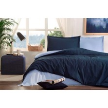 Özdilek Colourist Indigo Gök Mavisi Tek Kişilik Ranforce Nevresim Takımı