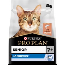 Proplan Senior Somonlu Yaşlı Kedi Maması 3 Kg