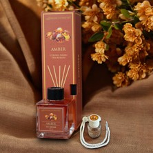 Mouvement 100 ml Amber ve 8 ml Oto Kokusu ile Egzotik ve Kalıcı Koku Seti