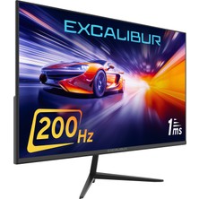 Casper Excalibur M.E27FHD-G 27" 200HZ 1MS 300NIT (HDMI+Display Port) Curved Freesync + G-Sync FHD LED Monitör