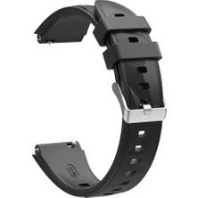 NSM Tech Huawei Watch Gt5 41MM Uyumlu Zore KRD-129 Silikon Kordon Strap Kayış-Pembe