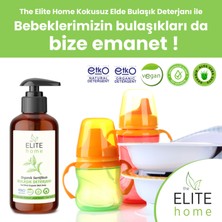 The Elite Home Organik Sertifikalı Elde Bulaşık Deterjanı 400 ml Kokusuz