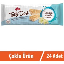 Afia Tatlı Dost Vanilya Kremalı Gofret 24X140 gr