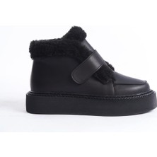 ripuvainen Kadın Kışlık Içi Kürklü Bot RPV007K01A - Siyah