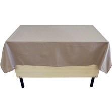 Öğretmen Masa Örtüsü Bej Rengi (Pamuklu)