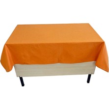 Öğretmen Masa Örtüsü Turuncu (Pamuklu)