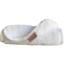 Saahana Tekrar Kullanılabilir Makyaj,Yüz,Cilt ve Maske Temizleyici Havlu/Mikrofiber Temizleme Mendili Beyaz