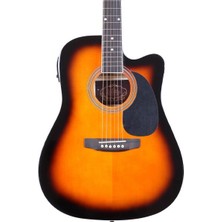 Almira F650N-Sbc Sunburst Elektro Akustik Gitar