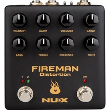 Nux Fireman Distortion Pedalı