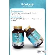 Nondo Fıshcap Balık Yağı Omega 3 Epa + Dha 50 Yumuşak Jelatin Kapsül