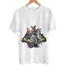 My Hero Academia Anime Cosplay Baskılı Tişört