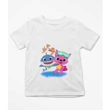 Baby Shark Baskılı Tişört