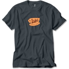 Z zepplin Glimore Girls Luke's Füme Tişört