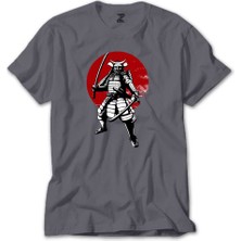 Z zepplin Samurai Infoescola Gri Tişört