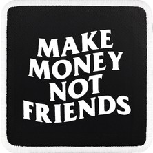 V1 Make Money - 1 Kod Logolu Unisex Siyah-Beyaz Bench (Patch)