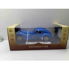 Vintage Dianomi Vintage 1:28 Ölçek Bugatti Clasic Araba ( Kapıları Açılır)