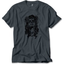 Z zepplin La Calavera Catrina Füme Tişört