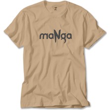 Z zepplin Manga Yazı Krem Tişört