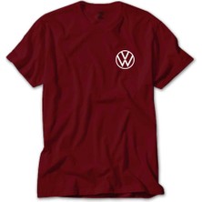 Z zepplin Volkswagen New Logo Kırmızı Tişört