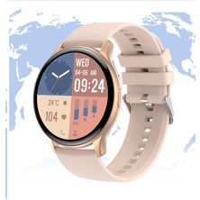 GT3 Pro Mini 38 mm Watch Akıllı Saat-Yuvarlak Kadın Saati Ios-Android