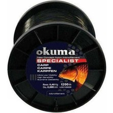 Okuma Carp 1200 mt 22,00 Lb 10,0 kg 0,37 mm Camou Misina