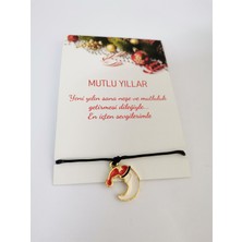 Minik Adımlar Yılbaşı Hediyesi Yeni Yıl Hediye Noel Temalı Charm Ipli Bileklik