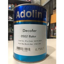 Decofer Dekoratif Boya - Altın - Bakır  Desen- Ahşap Metal Varak Boyası - Decofer