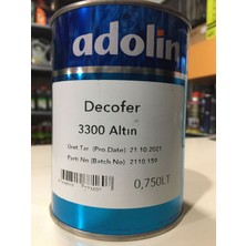 Adolin Decofer Dekoratif Boya Desen - Ahşap Metal Varak Boyası - Decofer