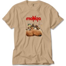 Z zepplin Manga Antroposen Krem Tişört