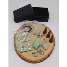 Yaşam Tohumu Amazonit Taşı Hediyelik - Kutulu Doğaltaş Başlangıç Seti (56008)