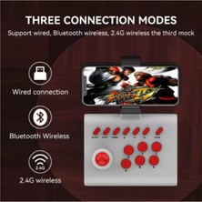 Ozmik BSP-Y01/PS4 Arcade Oyunu Rocker Tv Pc Için Bluetooth Kablosuz 2.4gı Os Android Joystick