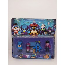 Admay Brawl Stars Figures 4'lü Karekter Set